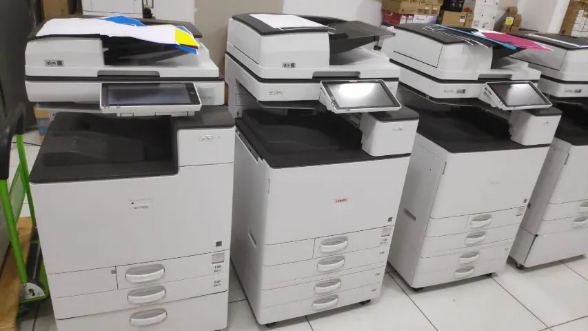 Impressora Multifuncional Ricoh laser colorida A3 IMC2000-IMC2500-MPC3004-MPC3504