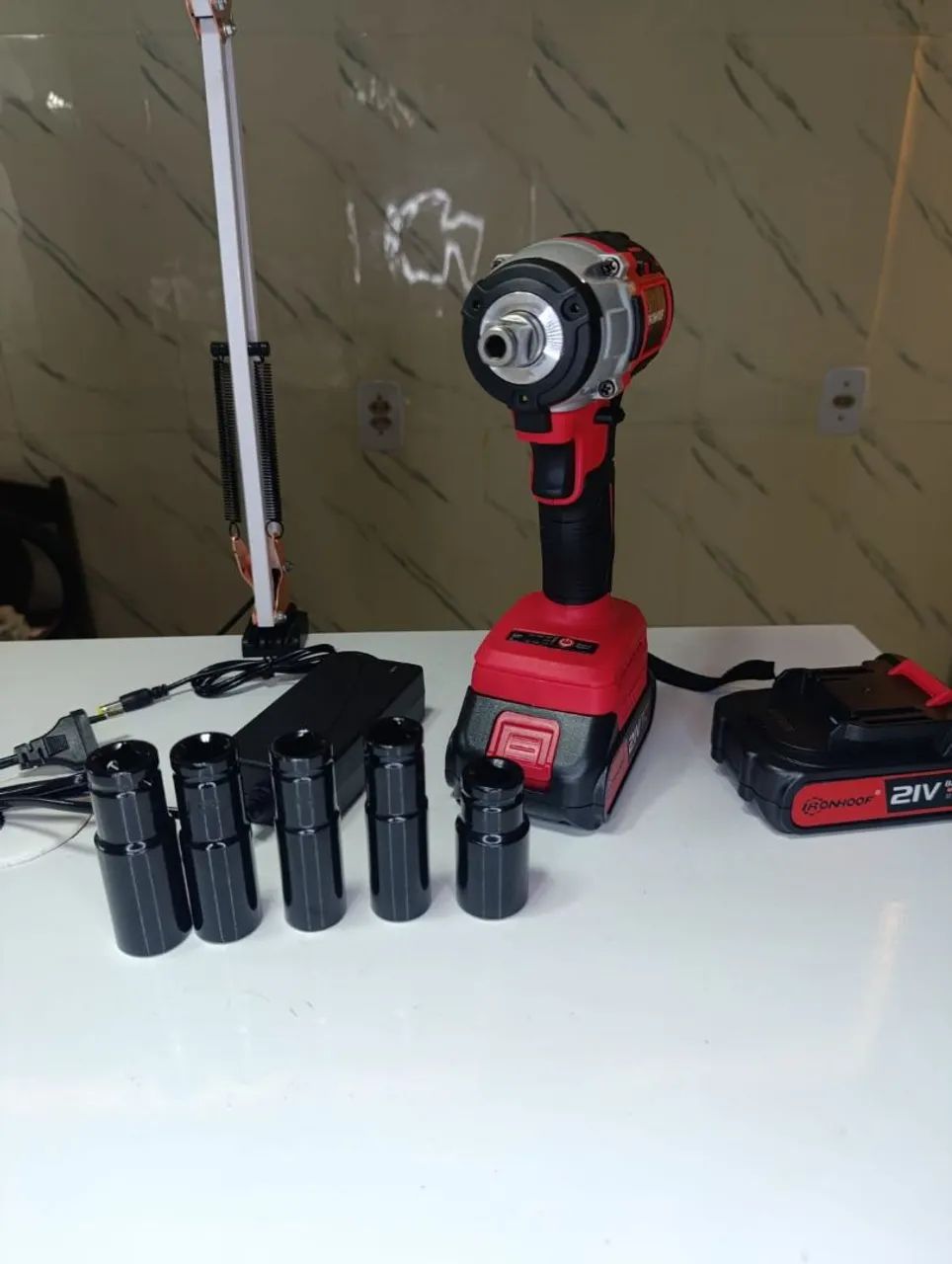 chave de impacto 21v profissional  - Foto 2