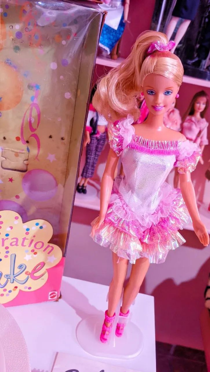 Boneca Barbie Celebration Cake - Foto 2