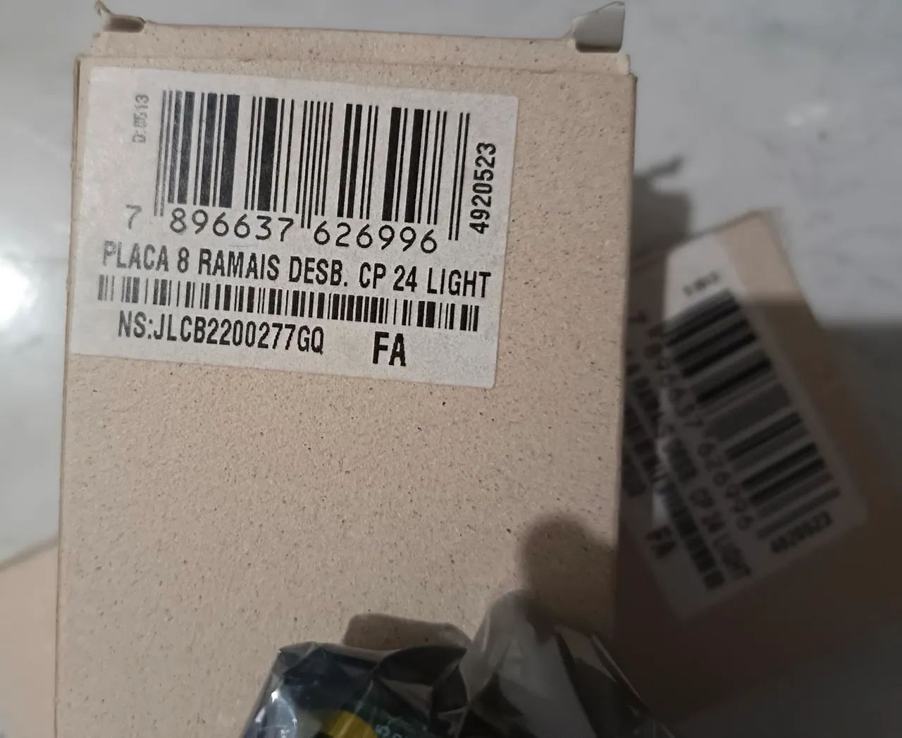 Placa 8 ramais 
