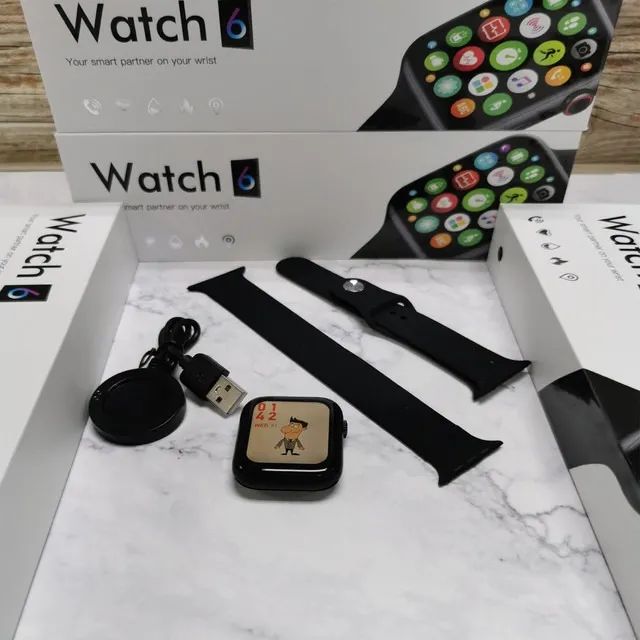 Smartwatch gamer Iwo X16? jogos/Watch Faces HD 3d?Ligações?Modo esportivo?TRoca pulseiras - Foto 5