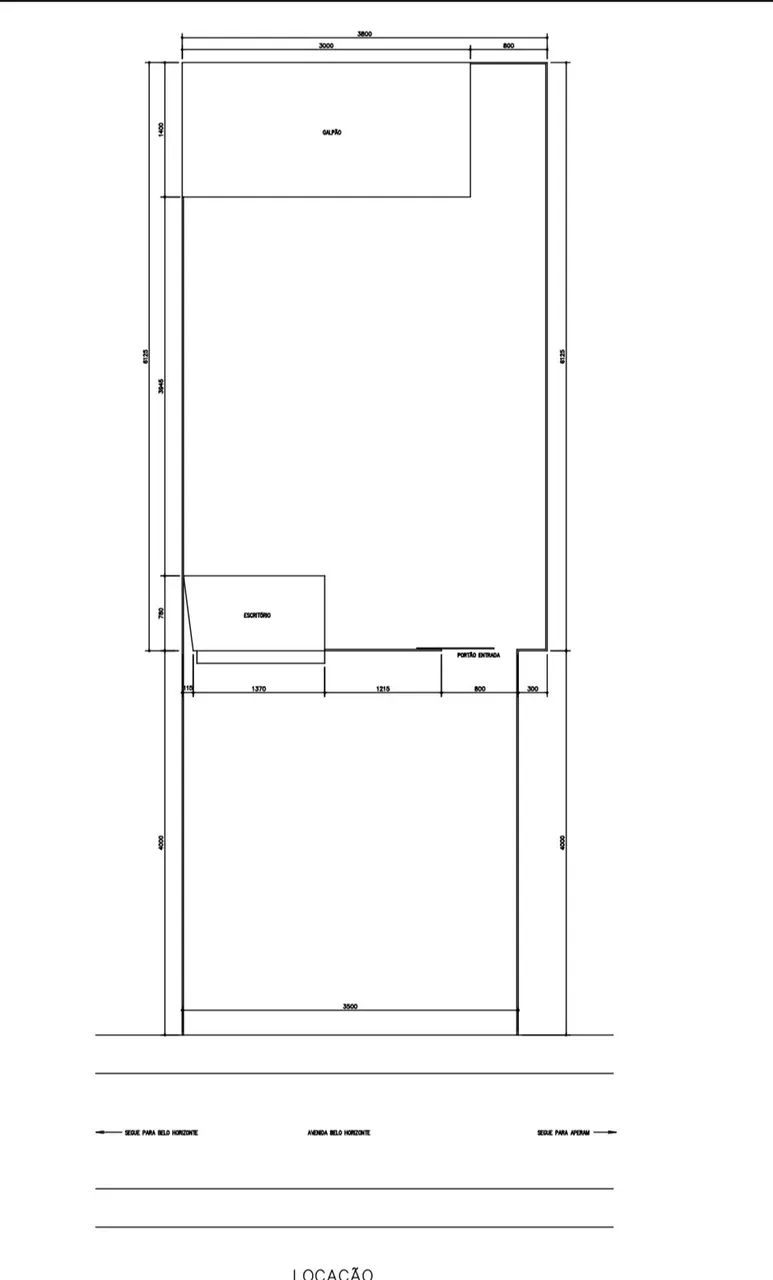 alugo area 4000 m2 com galpao com ponte Rolante de 1100 a 2200 m2. - Foto 3