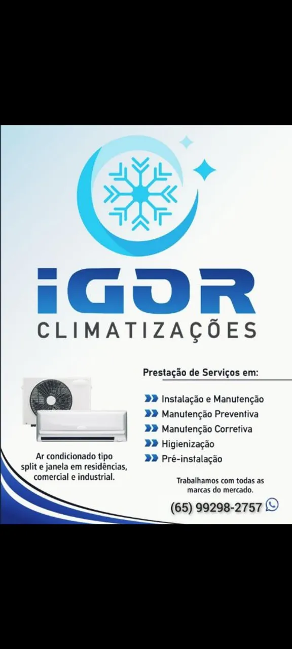 Instalação de ar condicionado