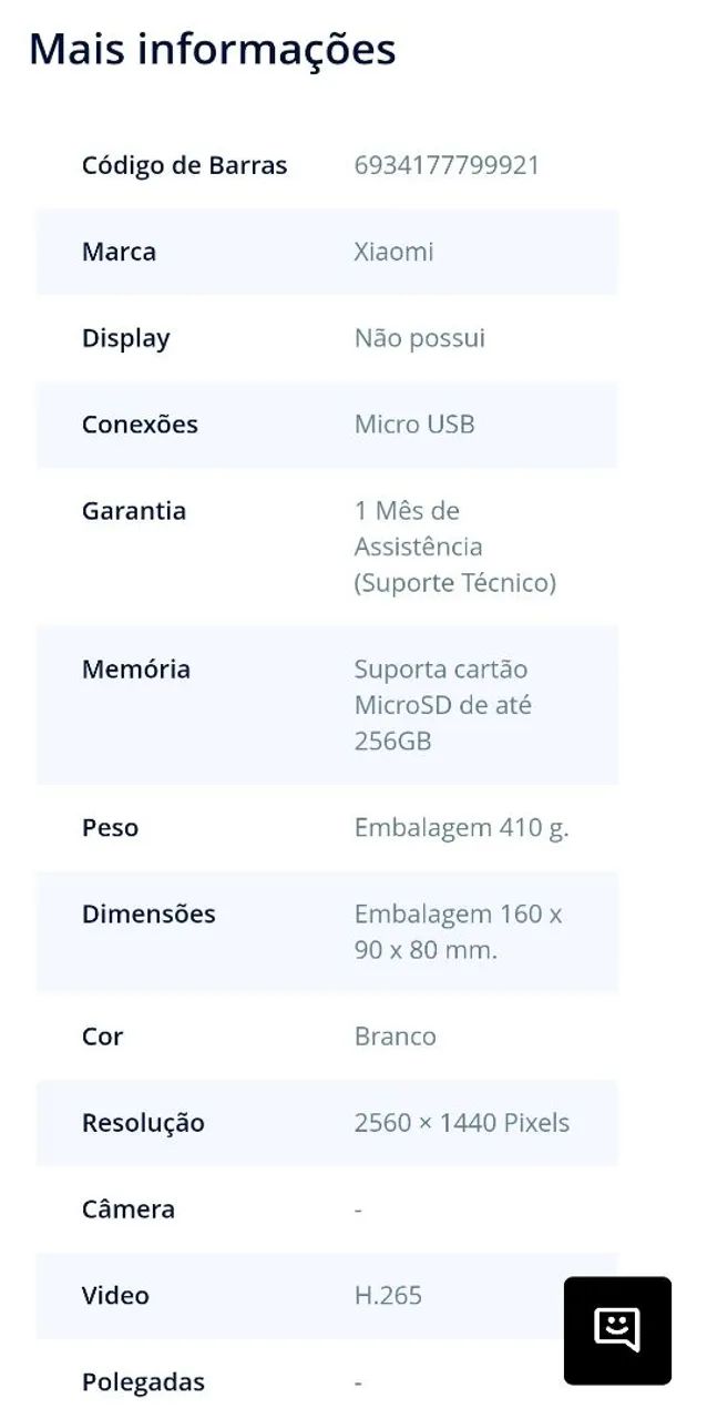 Câmera de Segurança Xiaomi C400 - Foto 4