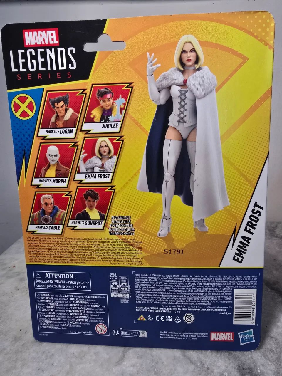 Marvel Legends Emma Frost X-Men 97 lacrado - Foto 2