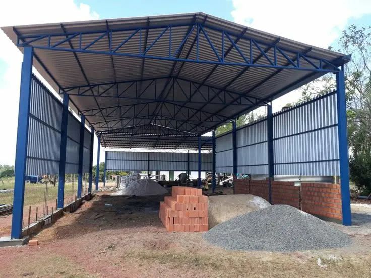 Galpão  Estrutural Metálico, Fabricação e Montagem 