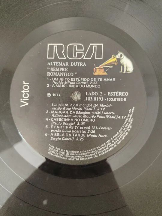 LP Vinil Altemar Dutra - Sempre Romântico  - Foto 3