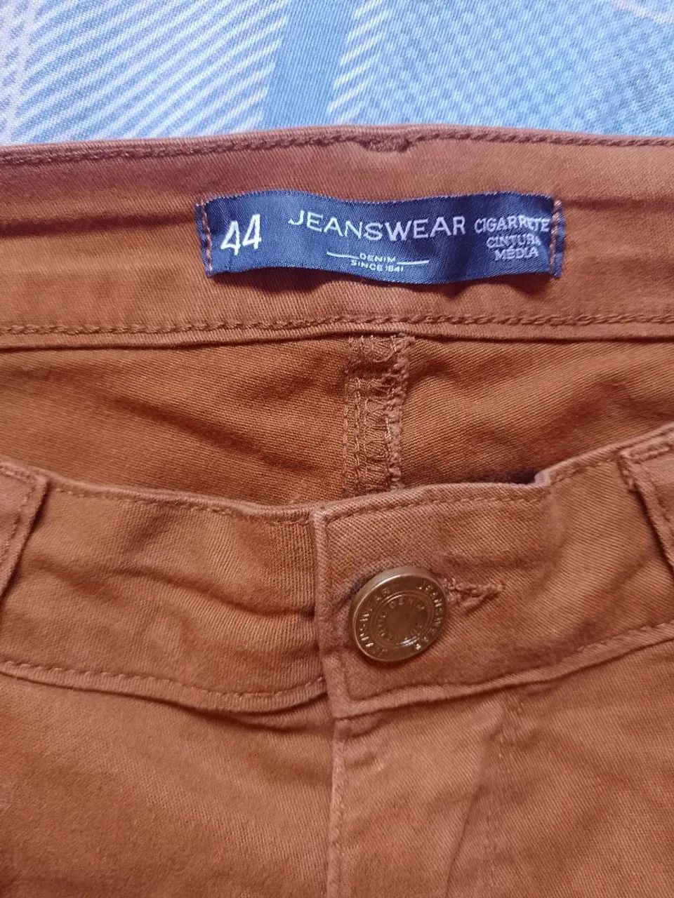 Calça jeans marrom  - Foto 2