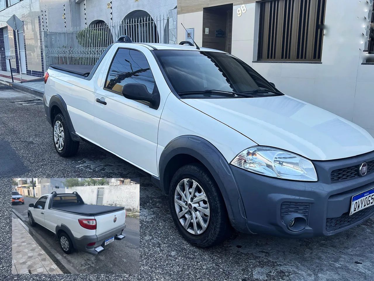 Fiat Strada Disponível para Locação