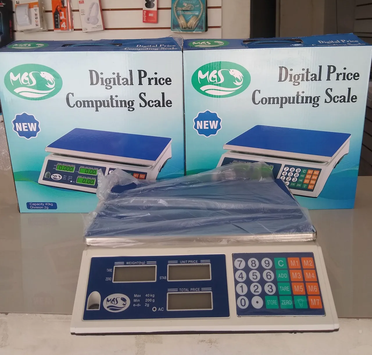 Balança Digital 40kg Comercial MGS 6 meses de garantia produto novo
