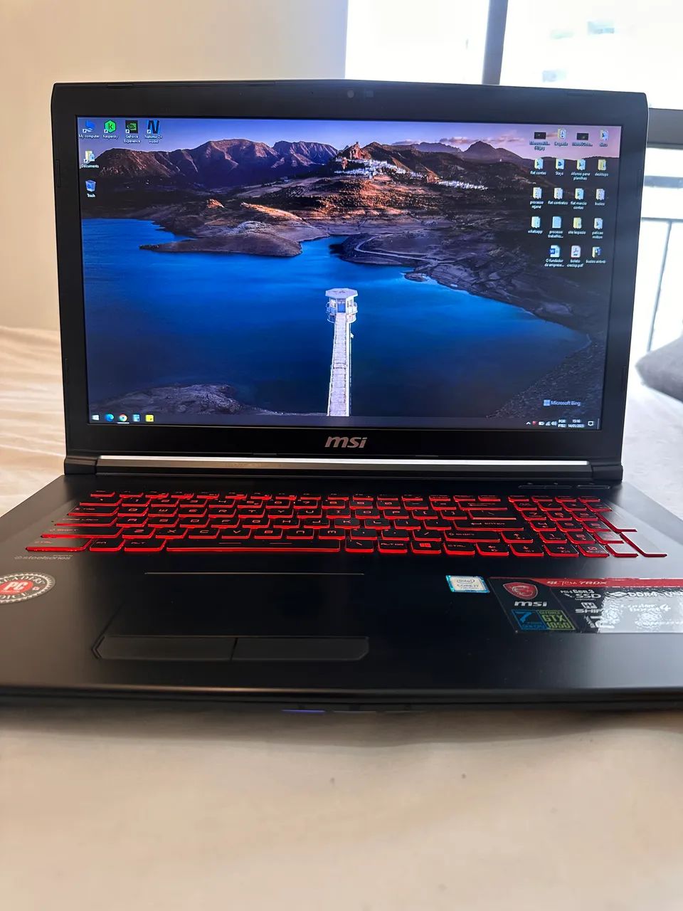 Notebook MSI Core i7 Nvidia em perfeito estado - Foto 3
