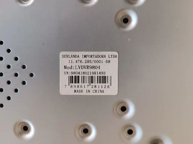 DVR Luxvision - LVDVR9804 de 04 canais - Foto 5
