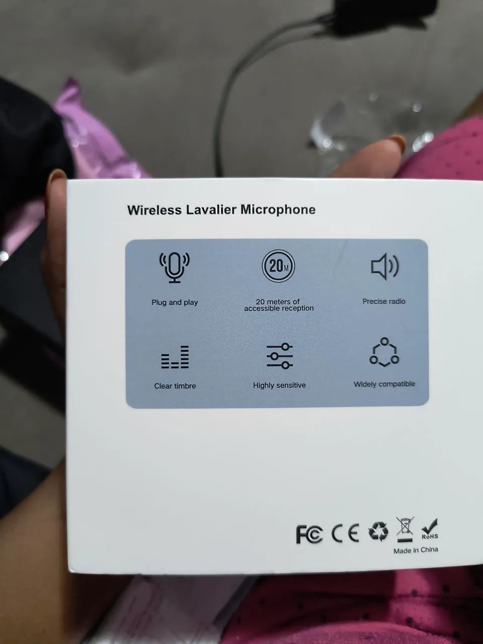 Microfone de lapela  - Foto 5