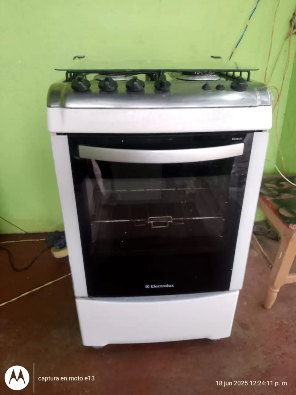 Fogão Electrolux funcionando perfeitamente faço entrega
