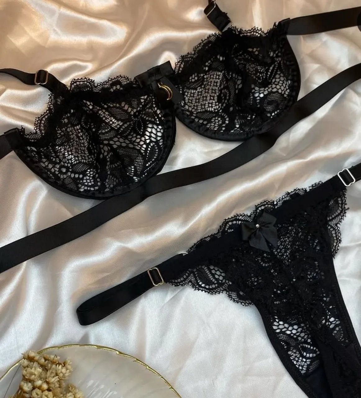 Conjunto de Lingerie Renda