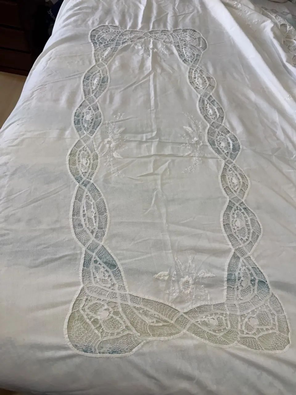 Toalha de mesa rendada  - Foto 3