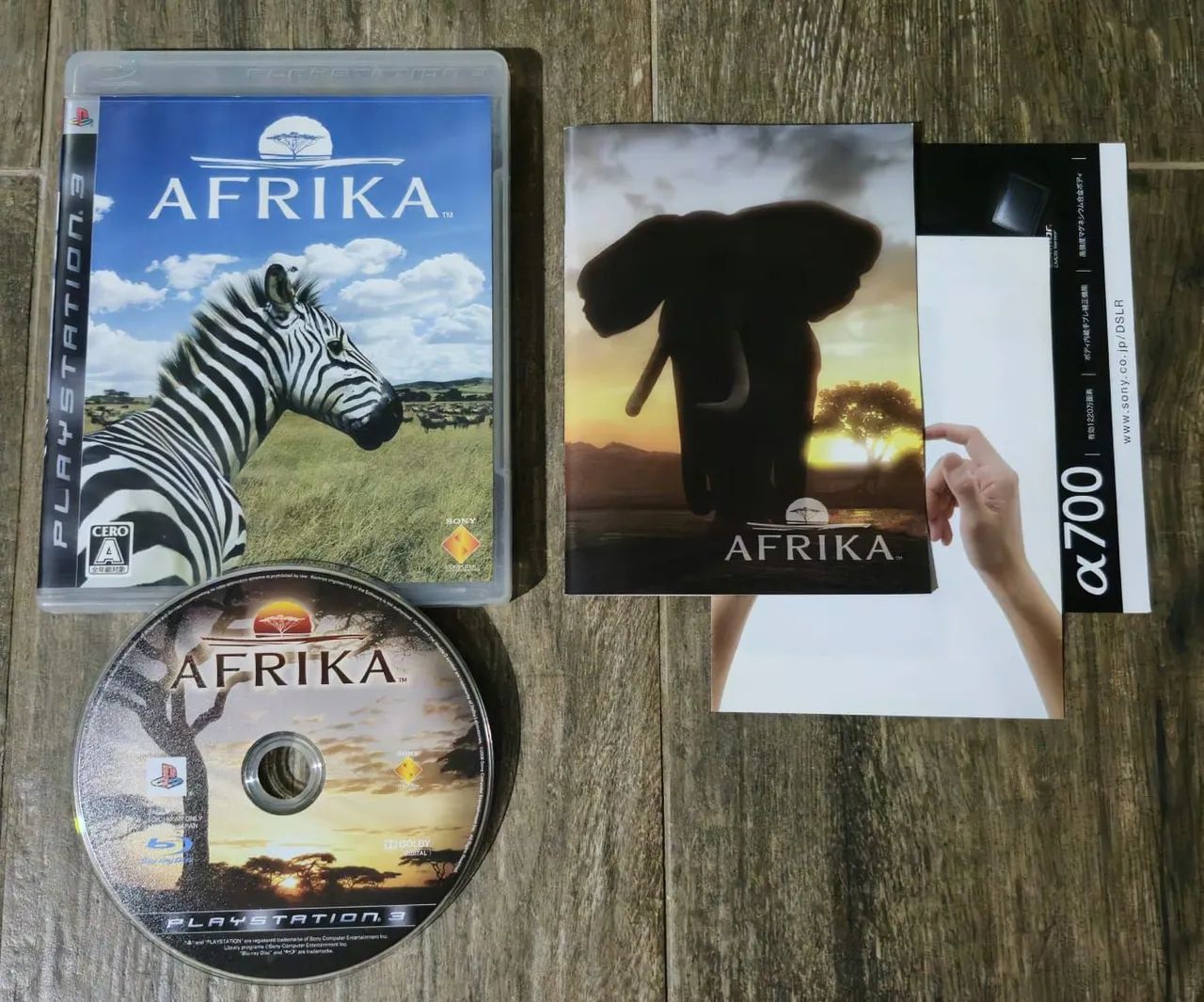 Afrika Ps3 original japones 