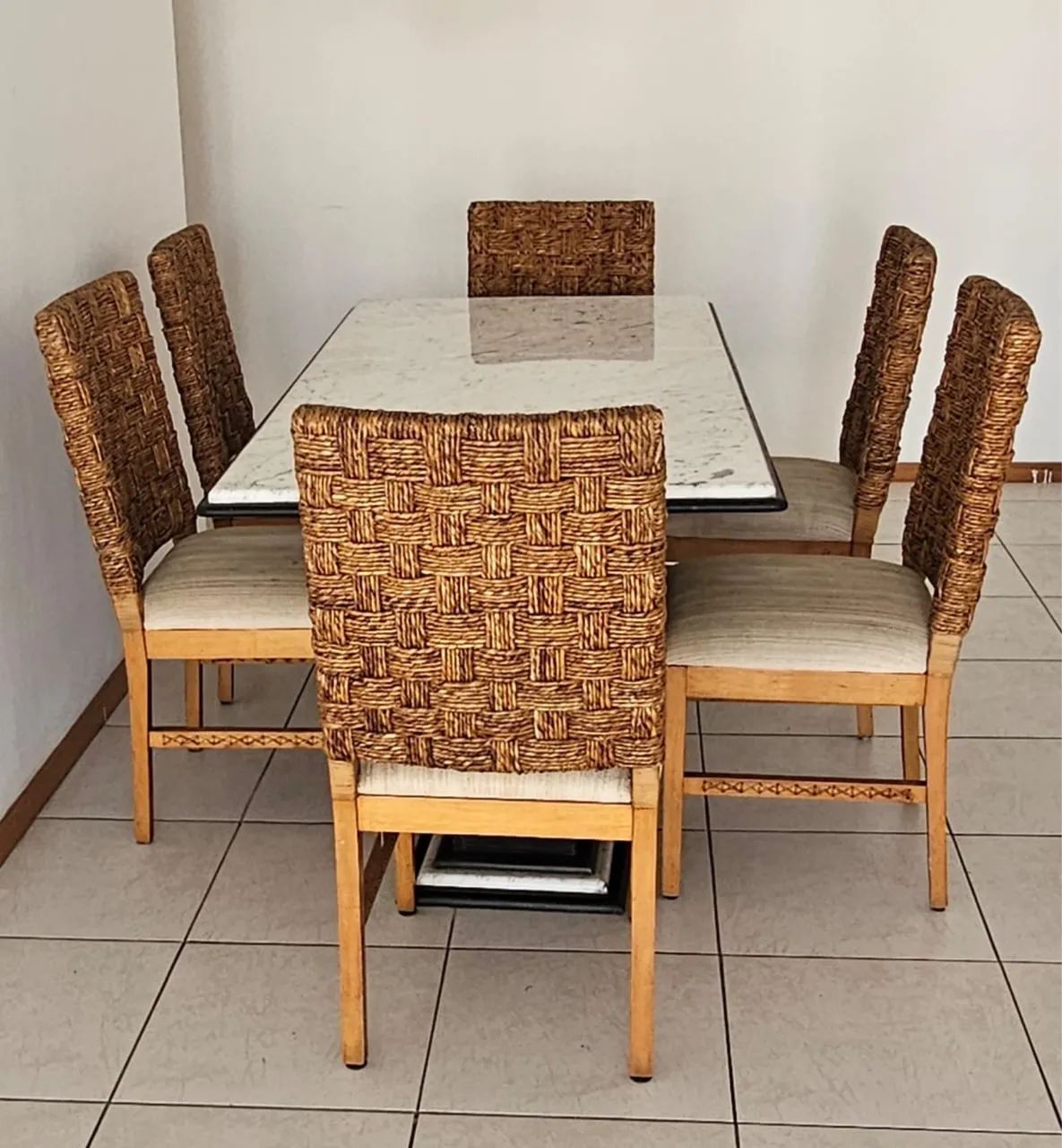 Mesa de mármore Carrara 64962149520769122