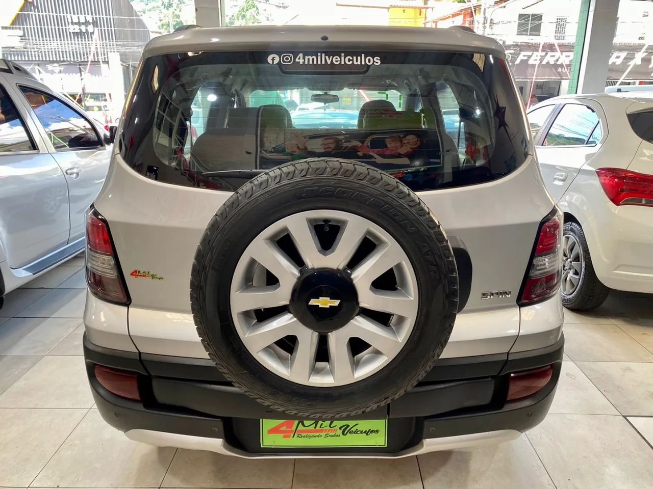 Chevrolet Spin 2015 1.8 activ 8v flex 4p automático - Foto 4