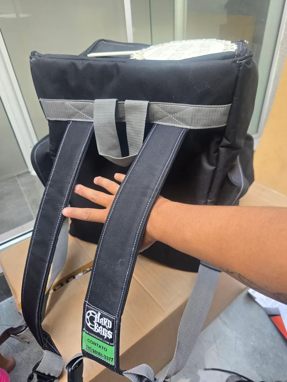 Mochila Térmica- Hard Bags (sem uso)