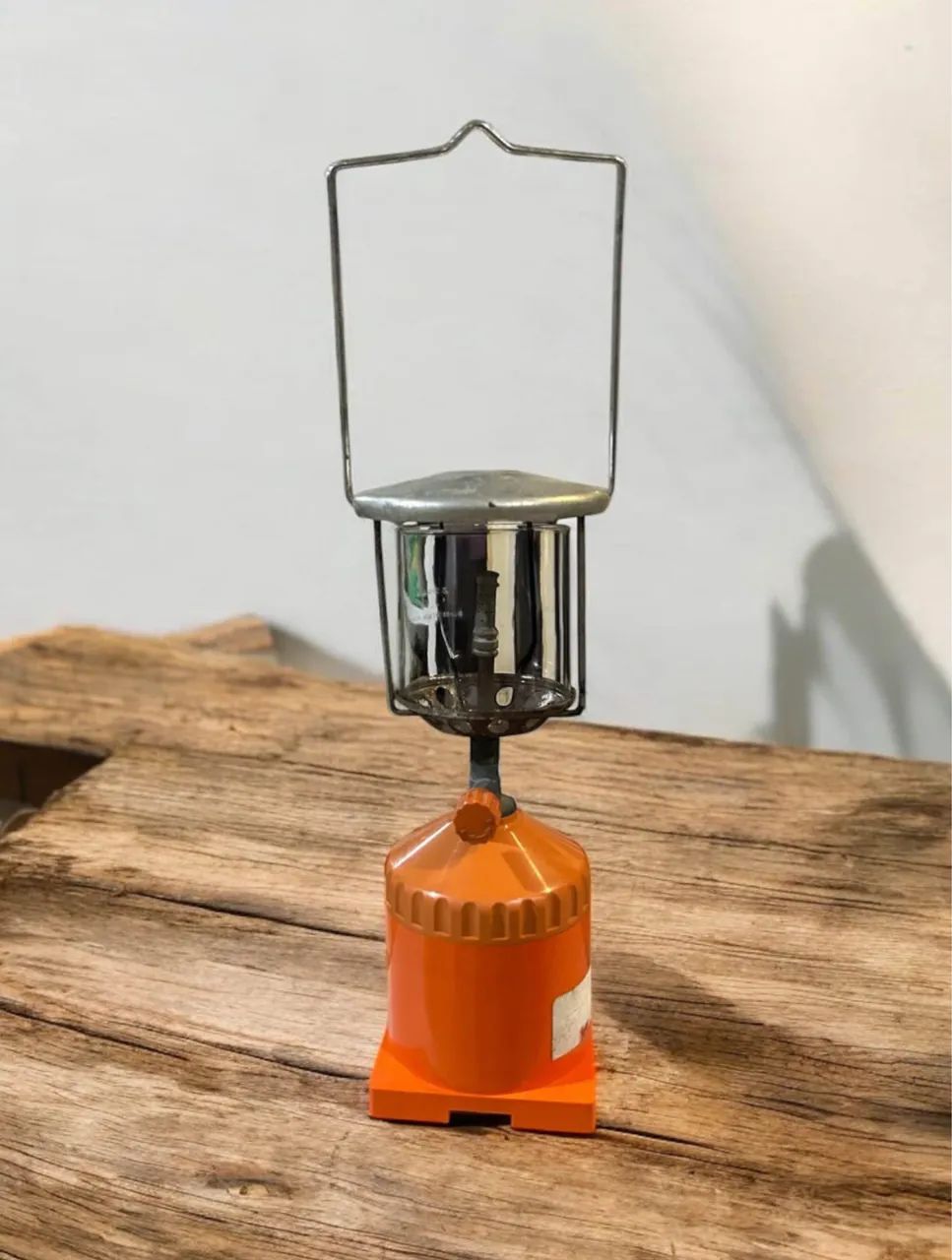 Lampião a Gás Portátil Laranja p/ Cartucho  - Foto 4