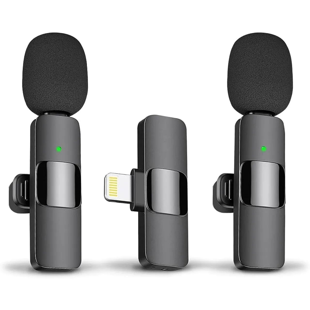 Microfone Lapela Sem Fio Lightning IPhone 