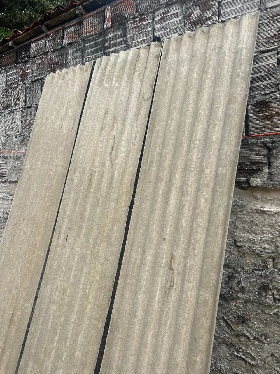 Telha brasilit 2,44x0,50 (seminova) 