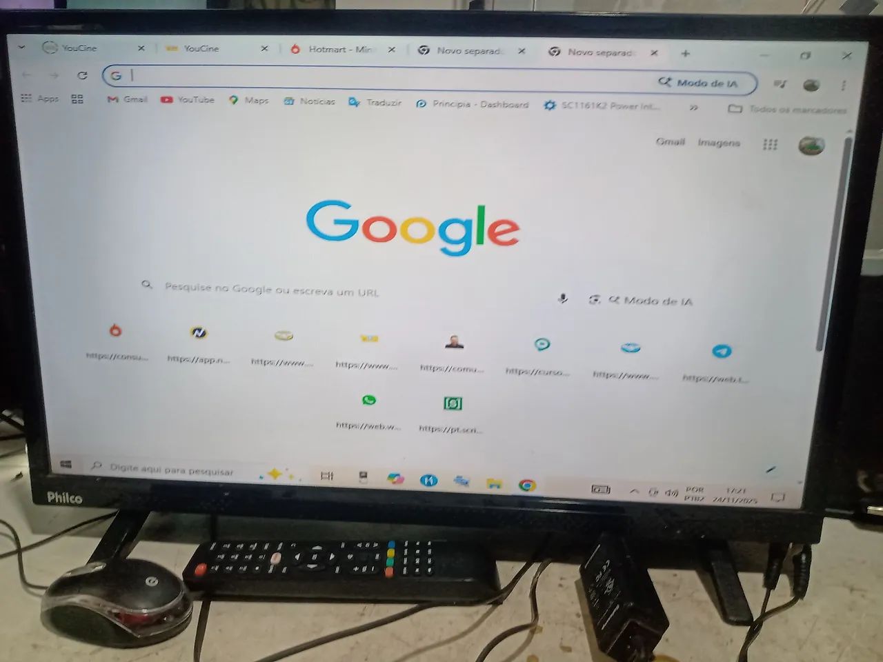 Tv monitor Philco PH24E30D  24 polegadas