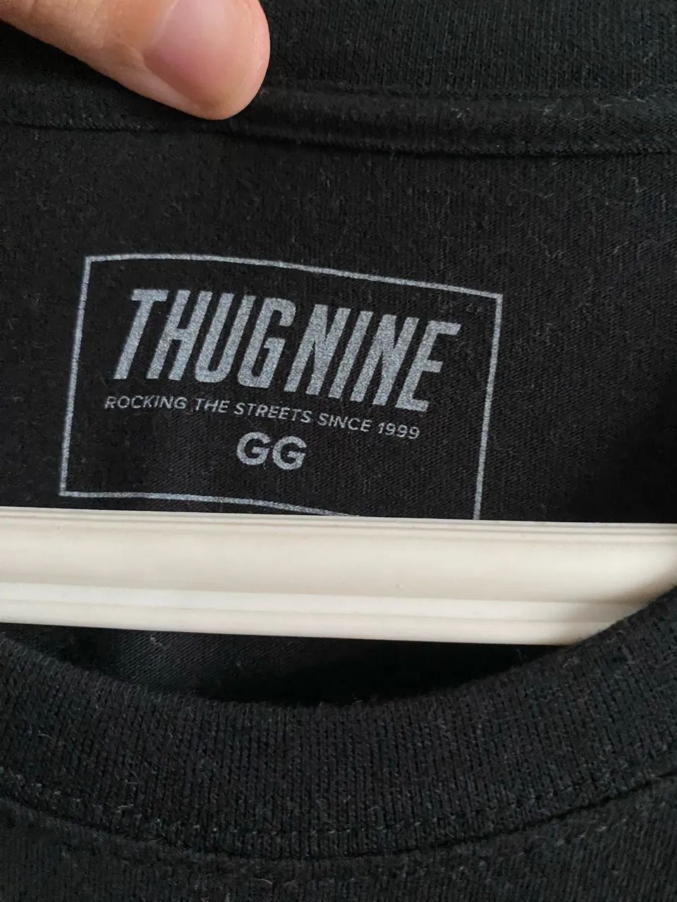 Camiseta Thug Nine Preta  - Foto 2