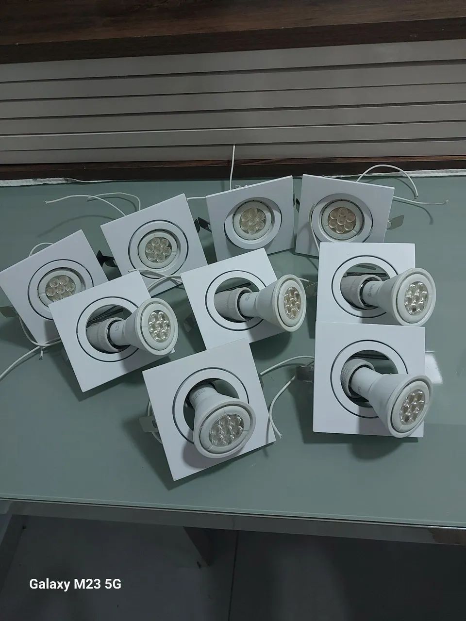 Refletor LEd  Para Teto Completo- Pacote Com 9 - Foto 2