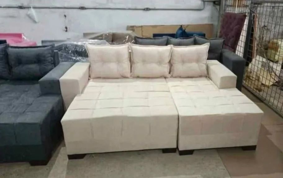 Sofá de luxo, exatamente como da foto 900$ - Foto 5