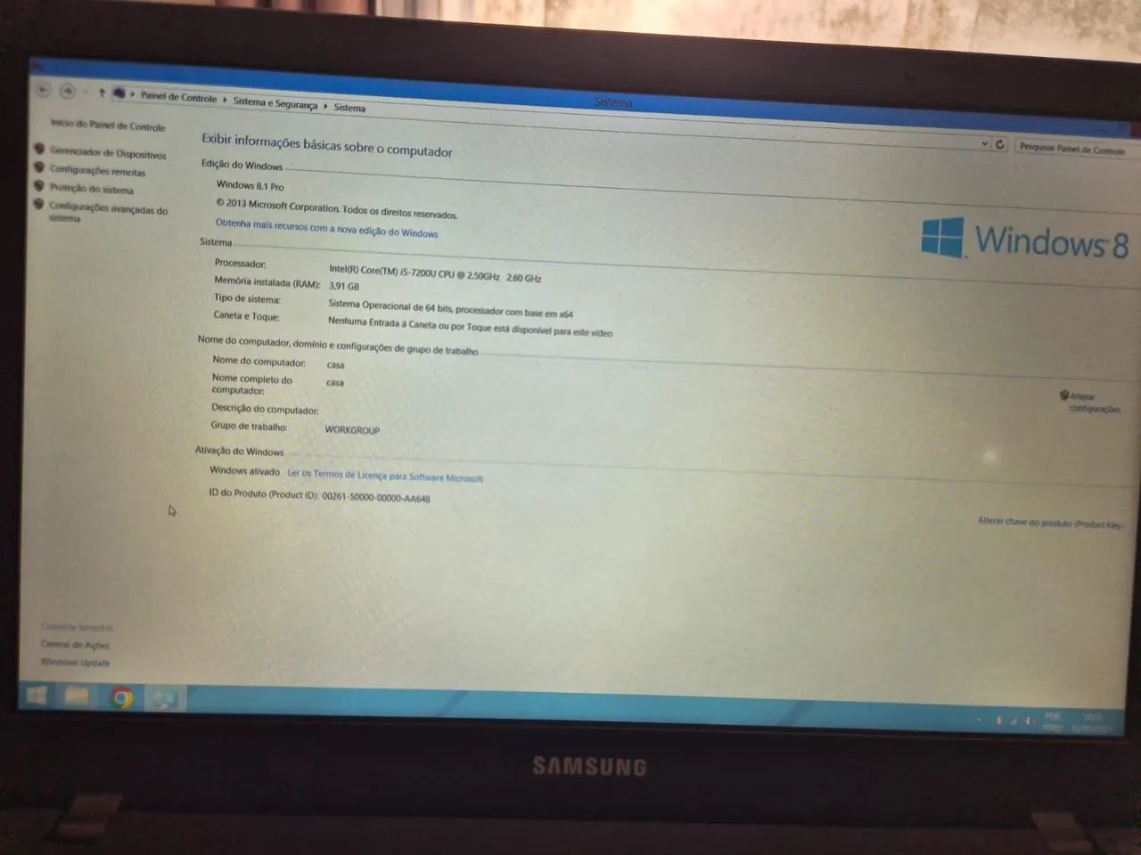 Notebook Samsung Essentials usado muito bom - Foto 5