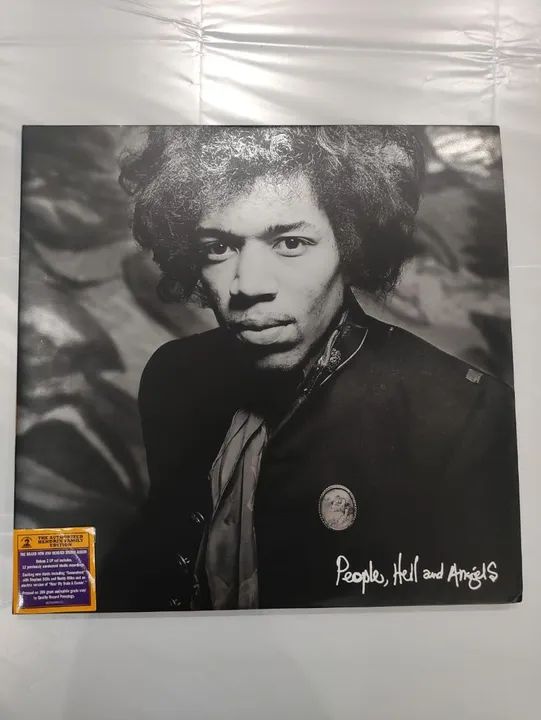 LP Jimi Hendrix  - People,  Hell and Angels Duplo importado vinil 200g.