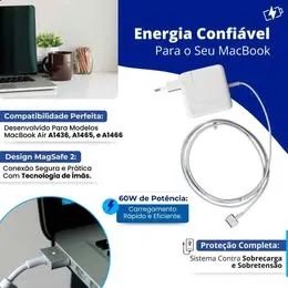 Fonte de macbook 85w    (Honestidade e Qualidade Distribuidora JK Eletrônicos)  - Foto 4