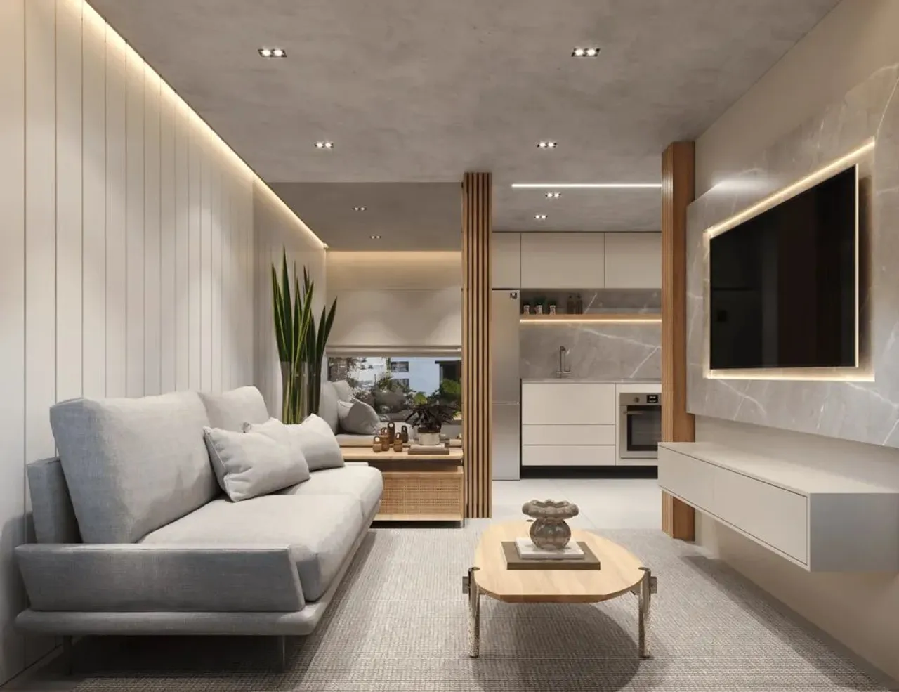 Flats / Studios e Apartamentos 1 e 2 quartos no Atlantis New - Perfeito para morar ou inve