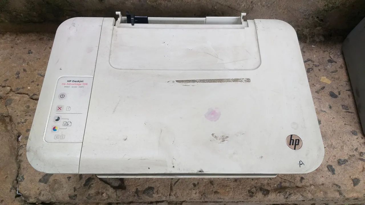 Impressora Multifuncional HP 1516 Placa Lógica Carro de Impressão Escâner Ok