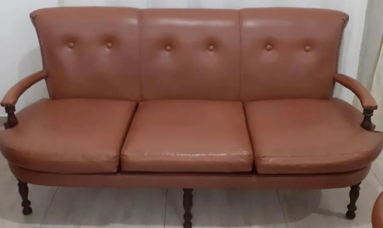 Jogo de sofá clássico vintage  - Foto 3