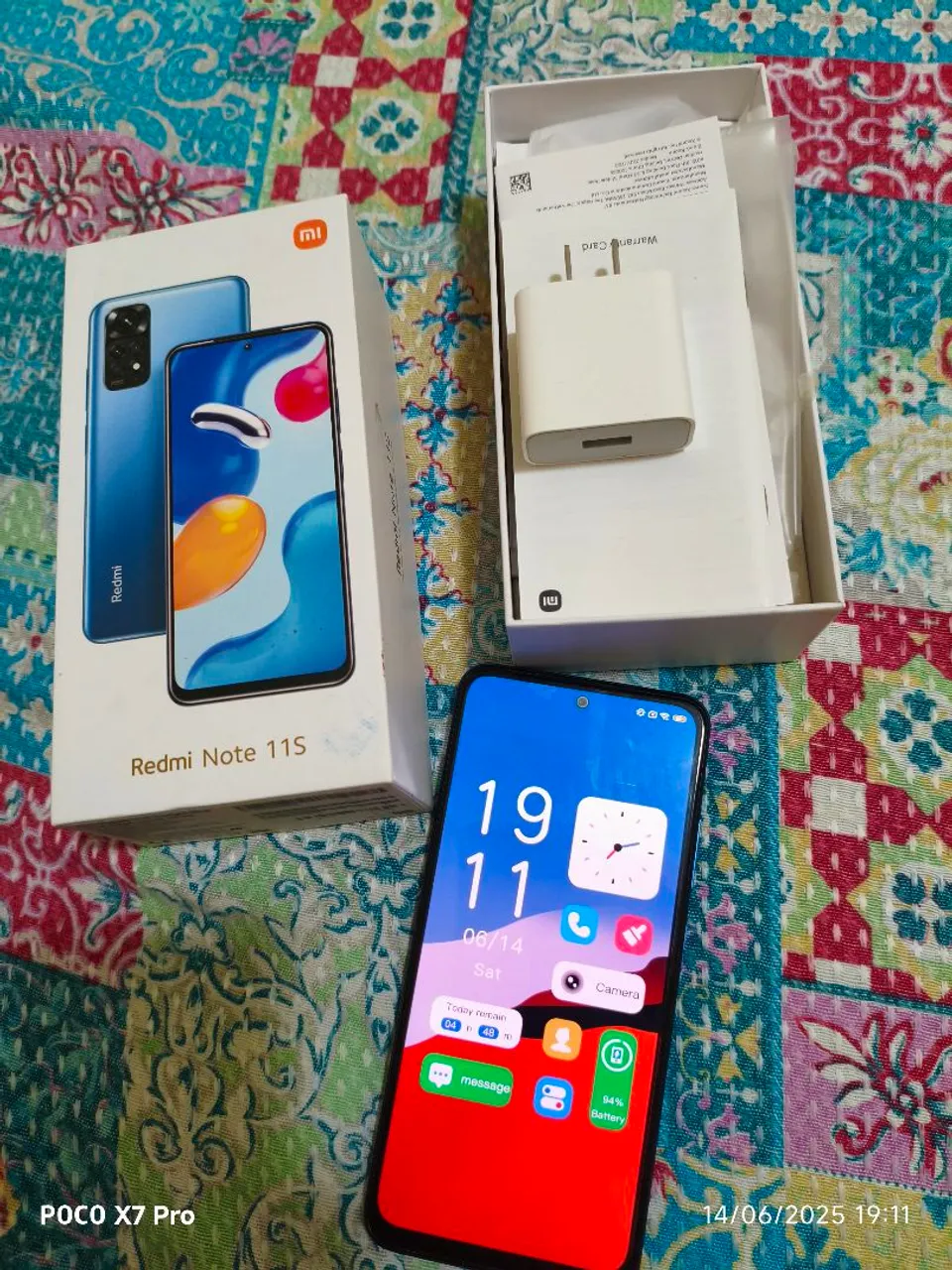 Em excelente estado redmi note 11 S nunca trolei tela !! Baixei pra vender hj