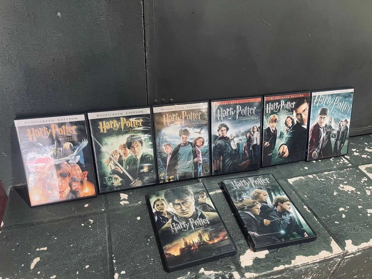 Coleção de DVDs Harry Potter - Edição Widescreen