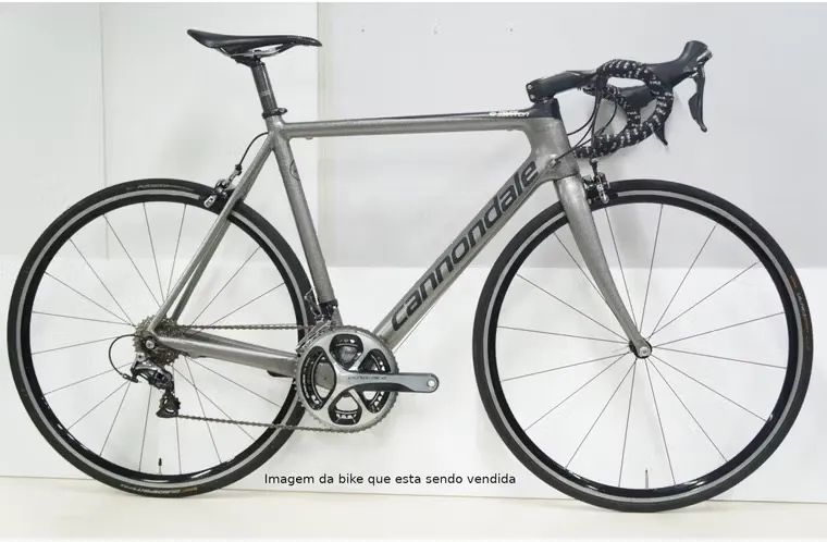 Bike Cannondale Carbono - Tamanho 54