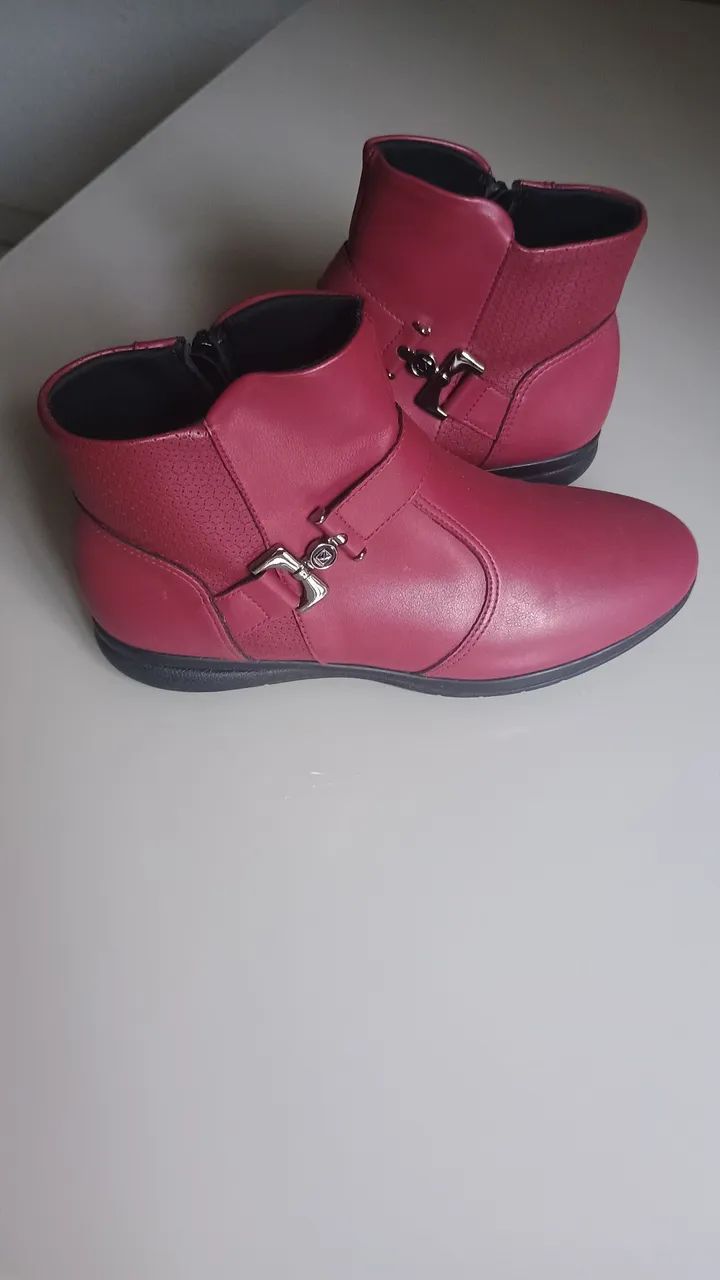 Bota vermelha - Picadilly - 35 - Foto 3