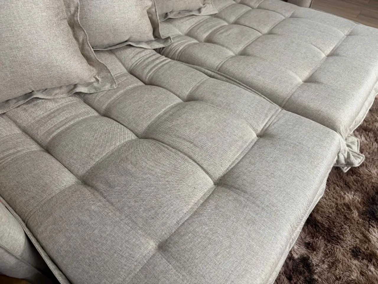 Sofá Cama Malibu 2,00m Molas Bonnel l09 - Foto 3