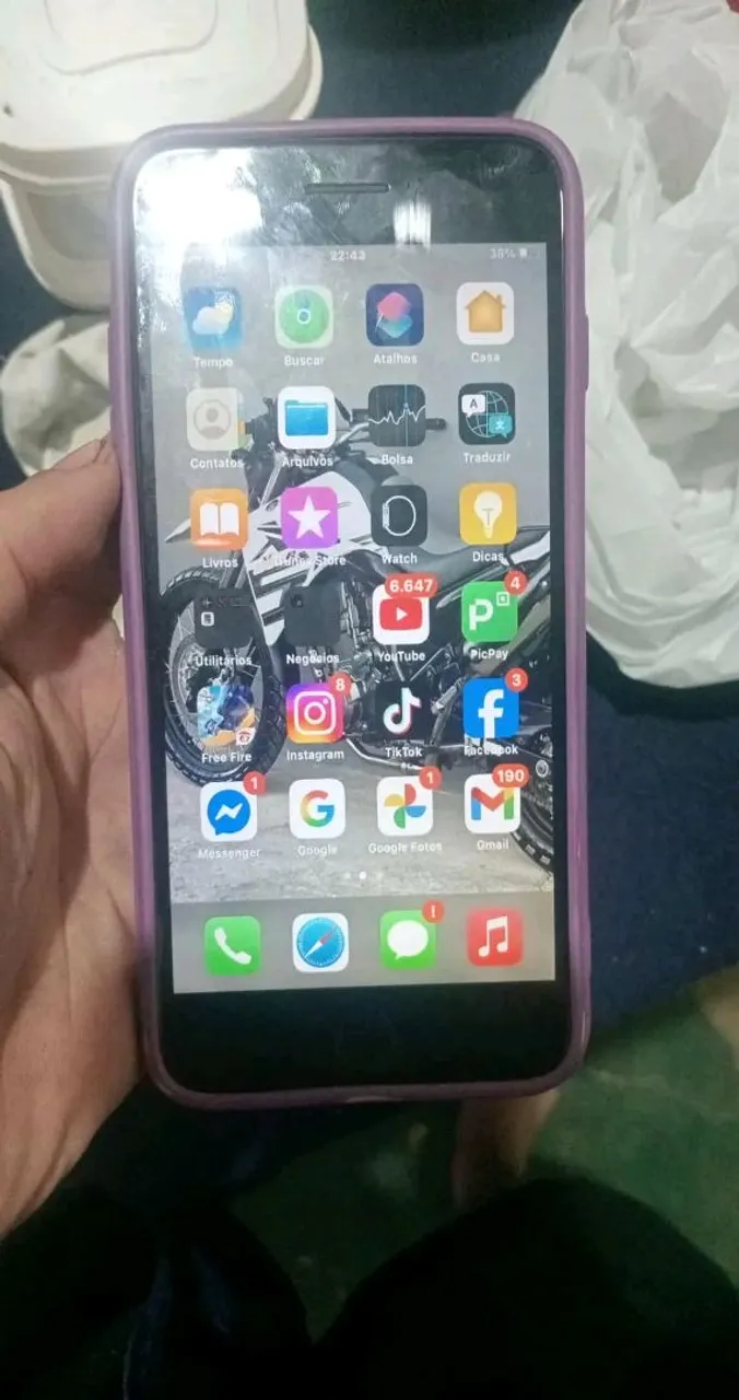 Vendo ou troco iphone 7 Plus
