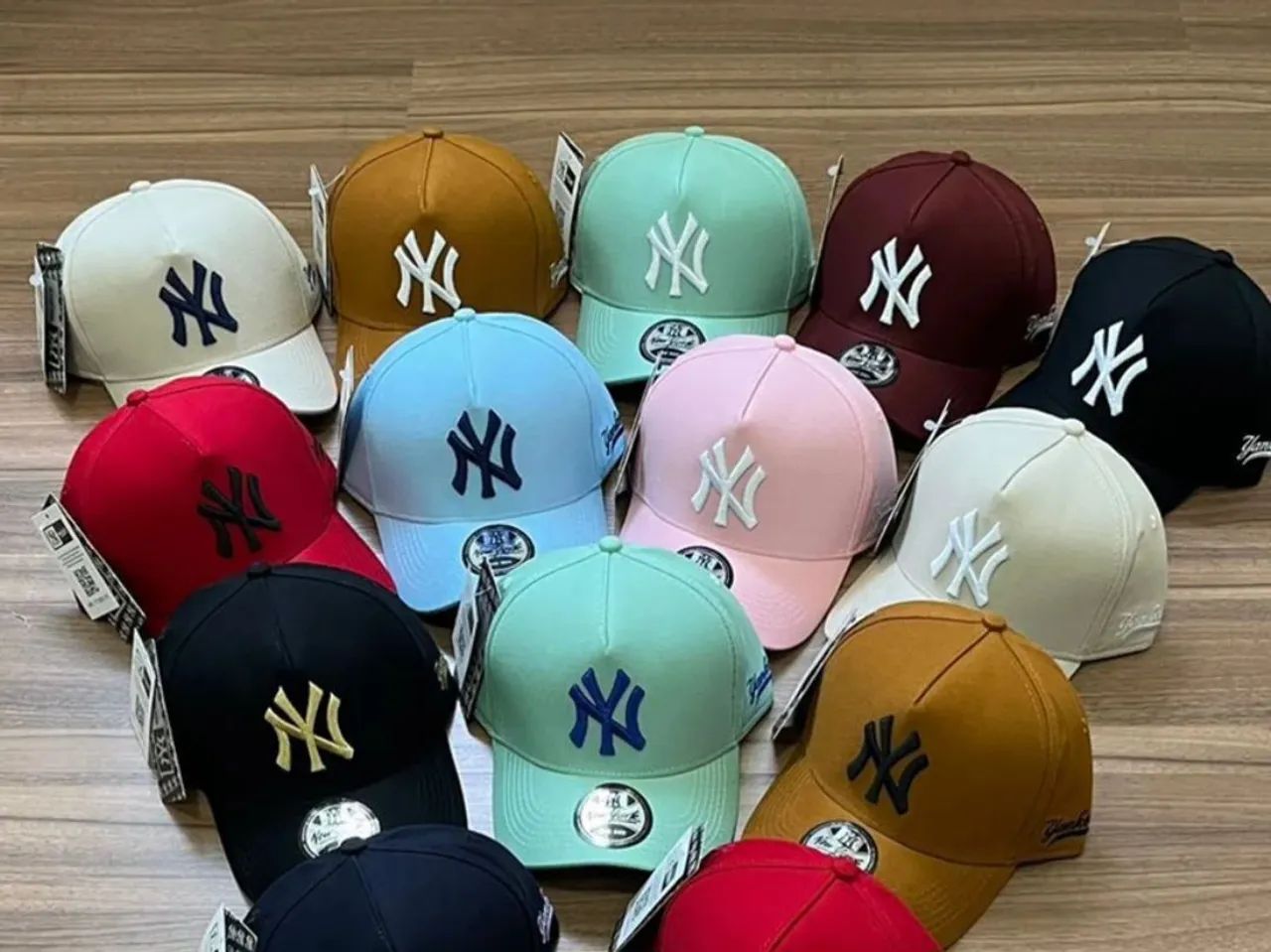Bonés New York Yankees - Diversas Cores