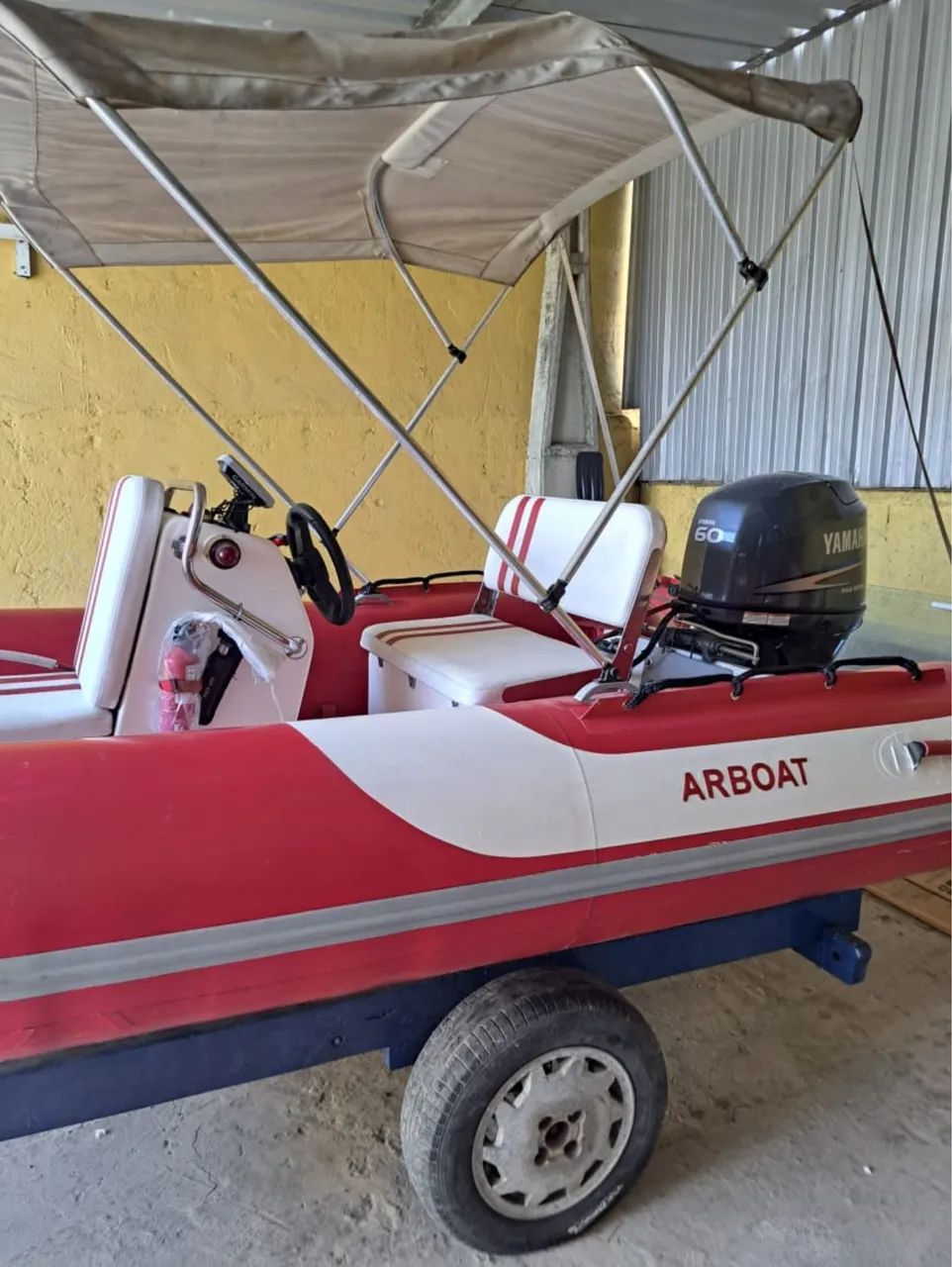 Bote inflável  - Foto 3