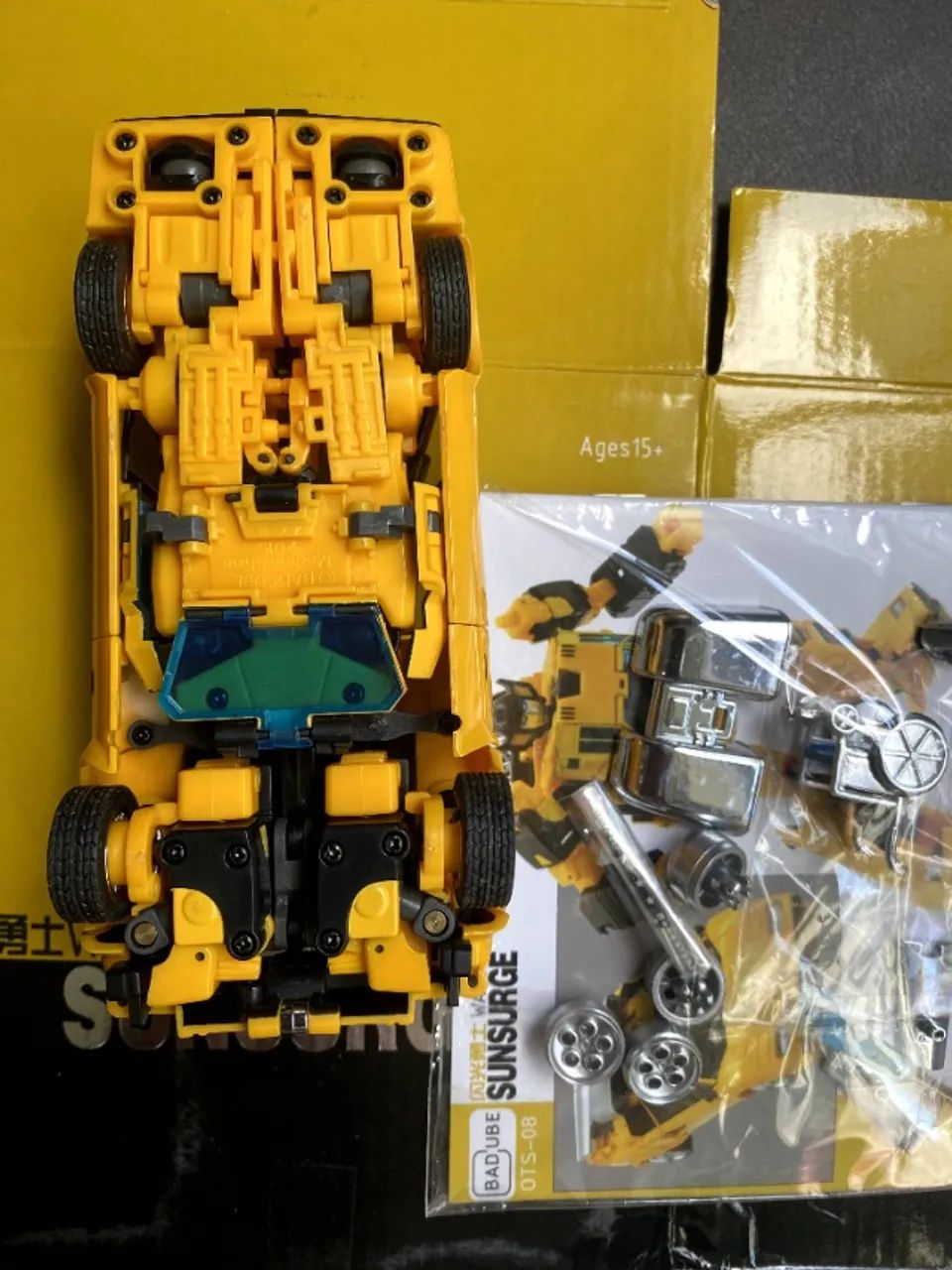 Transformers OST-08 Sunsurge (Sunstreaker - Ferrari Countach) - Autobot - Foto 3