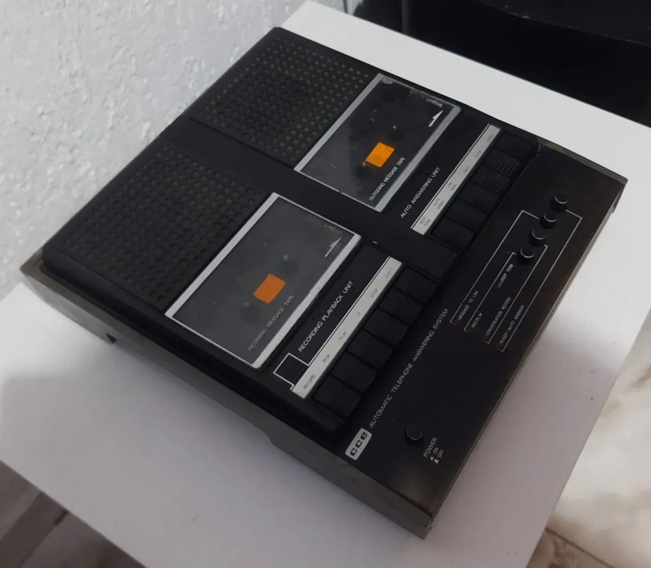 Rádio Gravador duplo deck TS-10 antigo relíquia para coleção - Foto 2