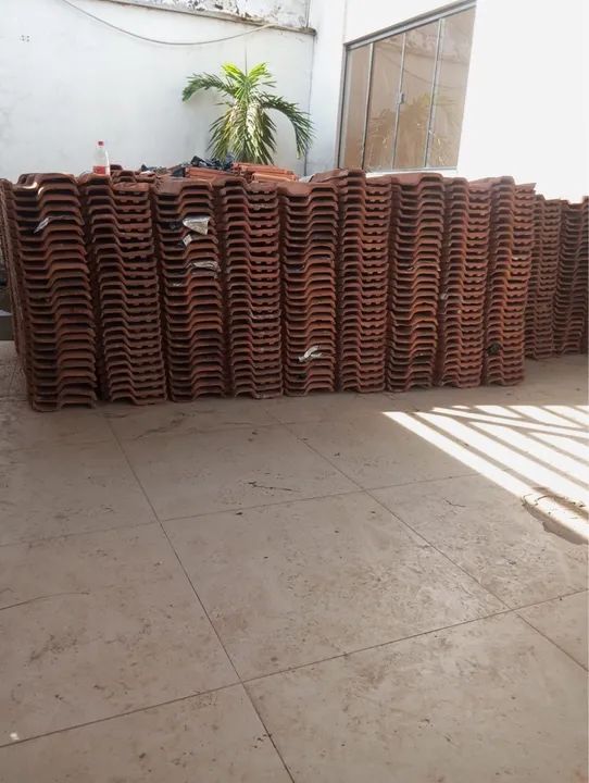 Telhas para construção