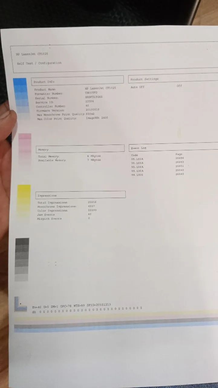 Impressora HP LaserJet Color CP1025 - Foto 5