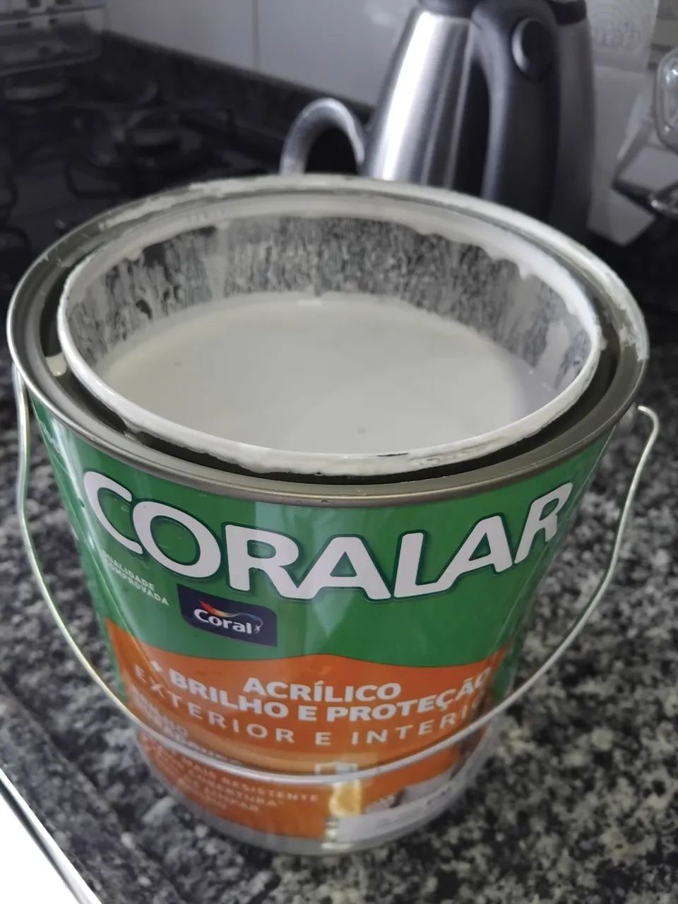 Tinta Coral Semi Brilho Cor Gelo - Foto 2